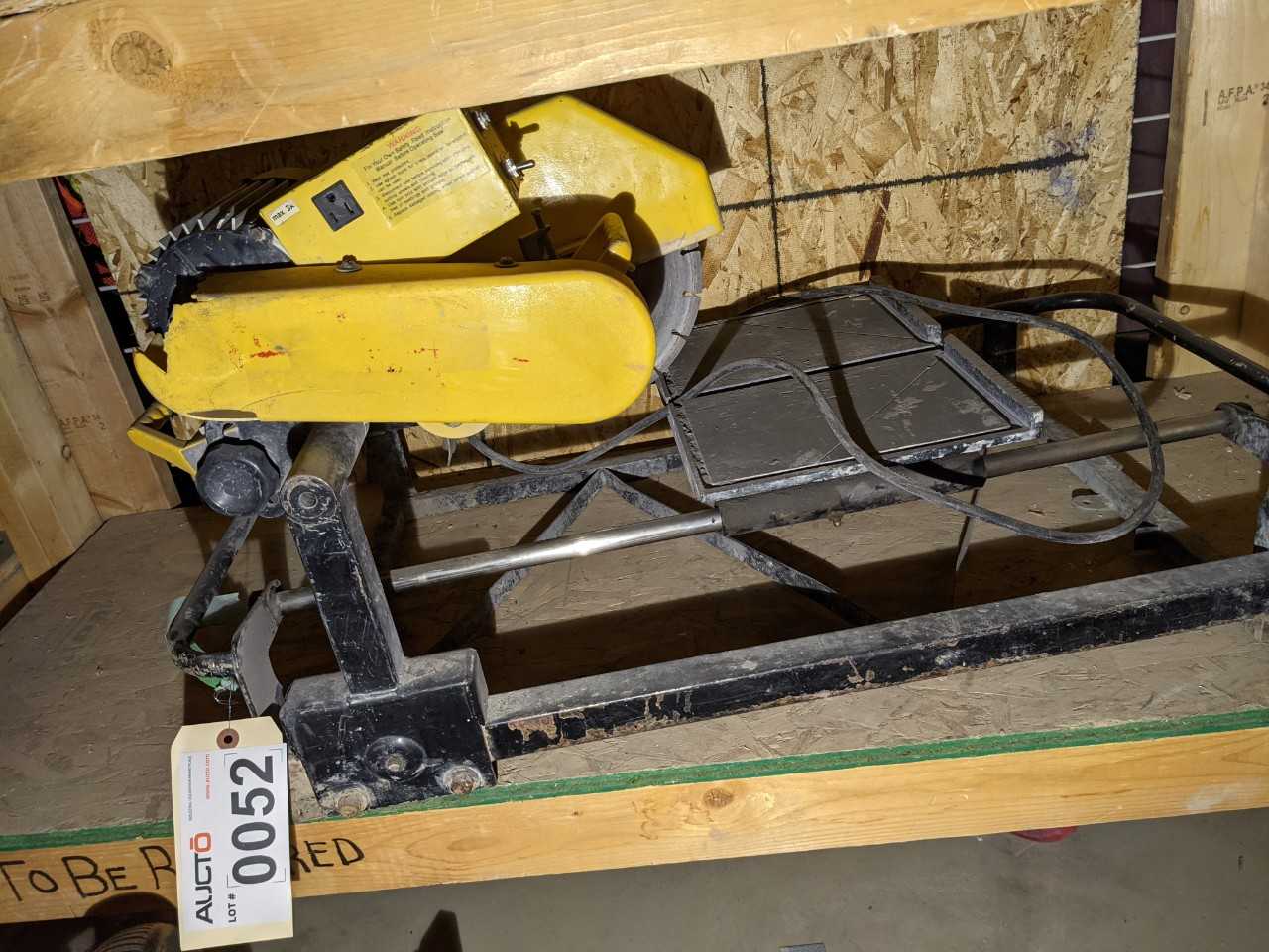 AF 10" Tile Saw - ELECTRIC POWER TOOLS