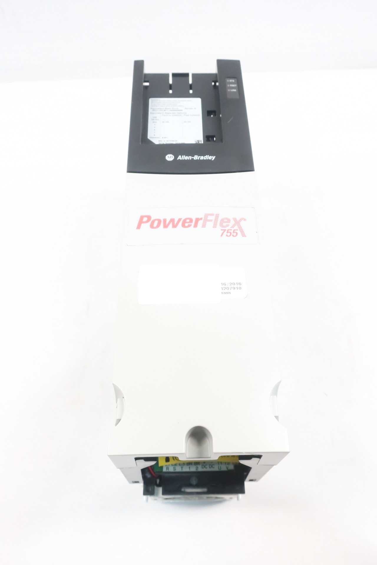 ALLEN BRADLEY 20G11RC8P7JA0NNNNN POWERFLEX 755 432-528V-AC 0-400HZ 0-460V-AC 5HP AC VFD DRIVE - MOTOR DRIVES