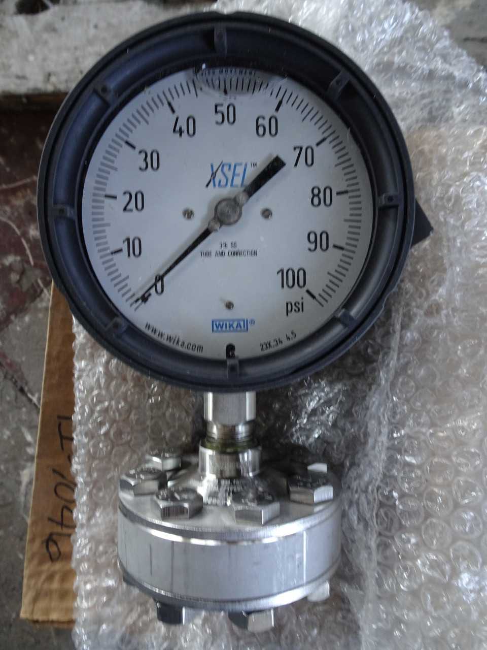 New Wikai Process gauge - Stainless diaphragm - INSTRUMENTATION