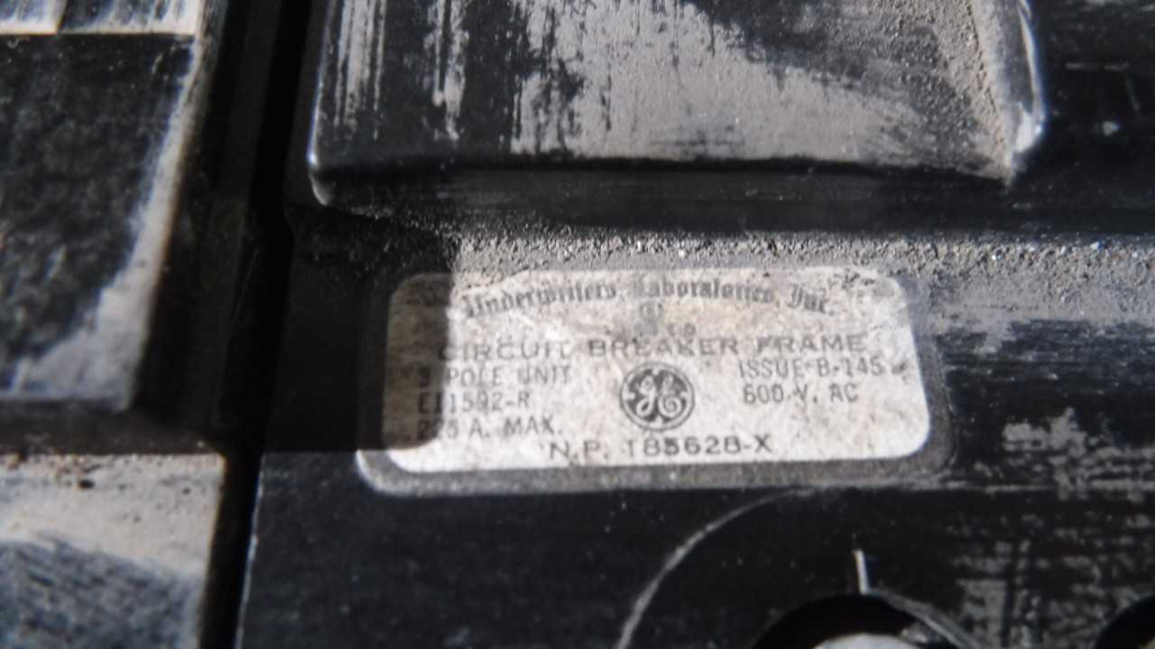 Lot of Three 225 Amp Circuit Breakers - CIRCUIT BREAKERS