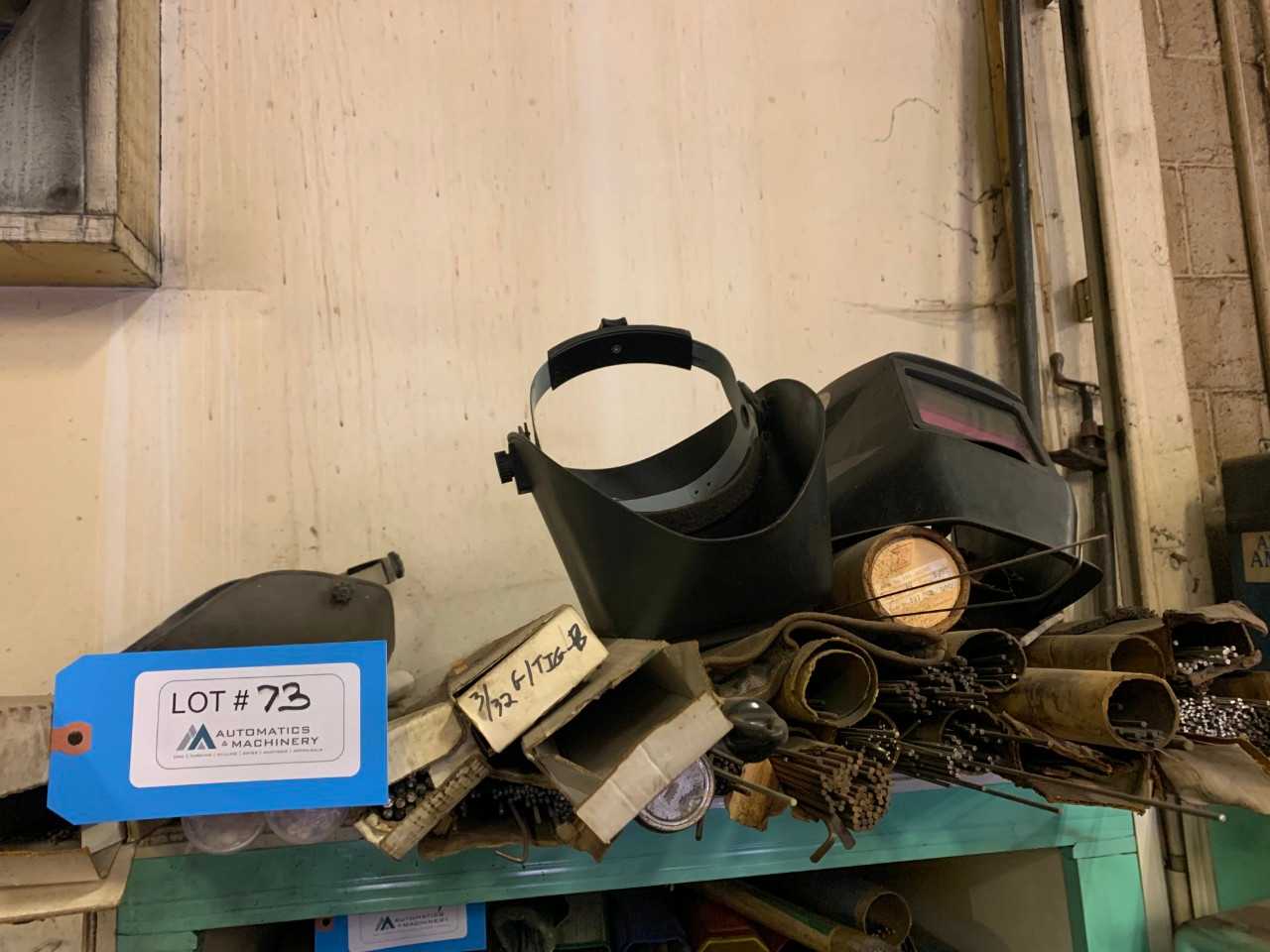Hoods W/ welding sticks - WELDING EQUIPMENT
