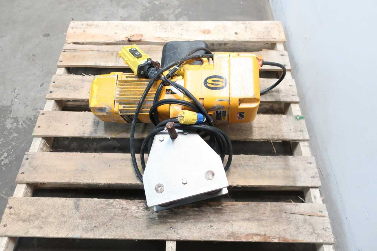 HARRINGTON SNER003S 1/4TON 1PH 0.25KW 115/230V-AC ELECTRIC HOIST - LIFTING EQUIPMENT