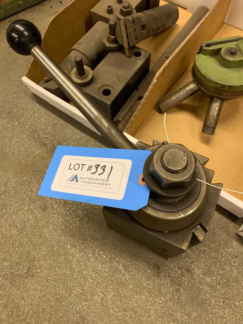 Quick Change Tool Post - MACHINING ACCESSORIES & TOOLING