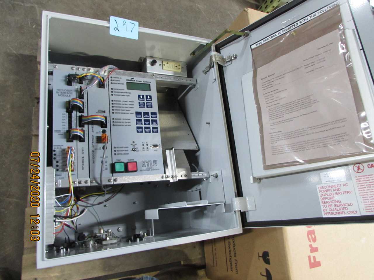 Kyle Recloser Control Type - CONTROL VALVE