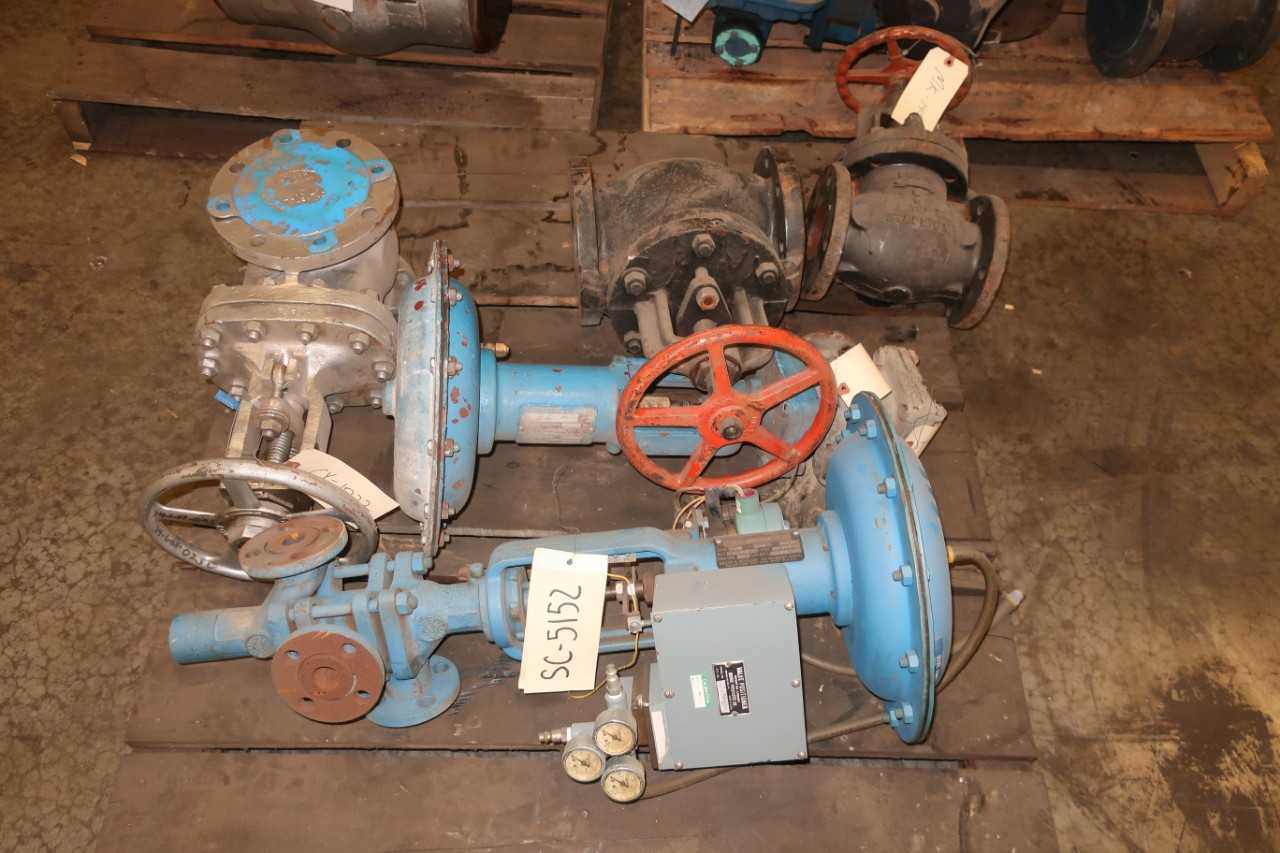 3 PALLETS OF ASSORTED VALVES & VALVE PARTS - VALVES