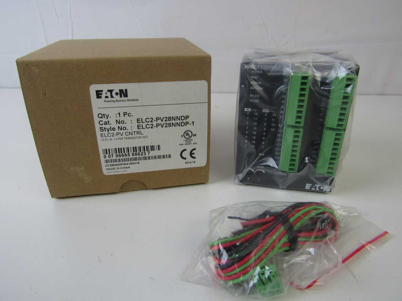 Quantity of 24x ELC2-PV28NNDP PLC/Process Logic Controllers - AUTOMATION & CONTROLS