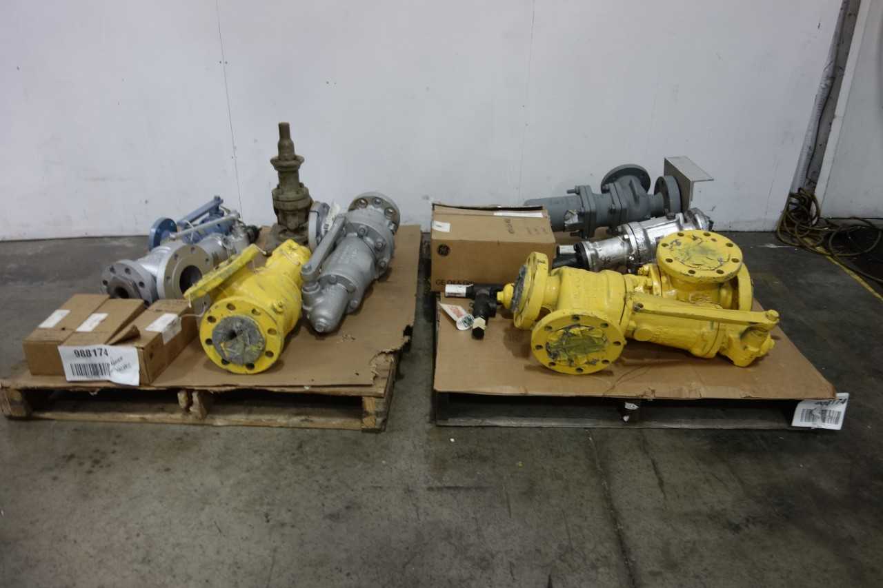 2 PALLETS OF ASSORTED RELIEF VALVES - RELIEF VALVE