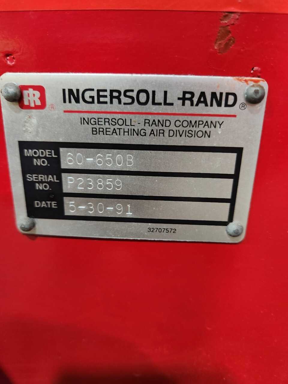 Ingersoll Rand 60-650B Cylinder Filling Station - INDUSTRIAL PARTS