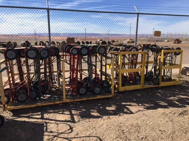 Cart, 2 wheel, (Lot of 10 each) - ROLLING CARTS