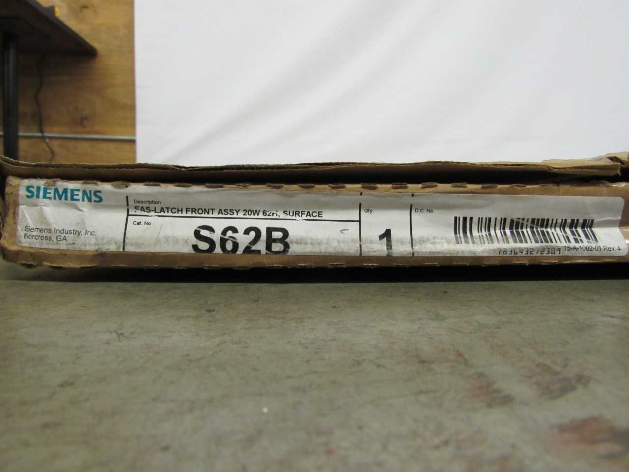 Quantity of 3x S62B Electrical Panel/Loadcenter/Switchboards - ELECTRICAL COMPONENTS