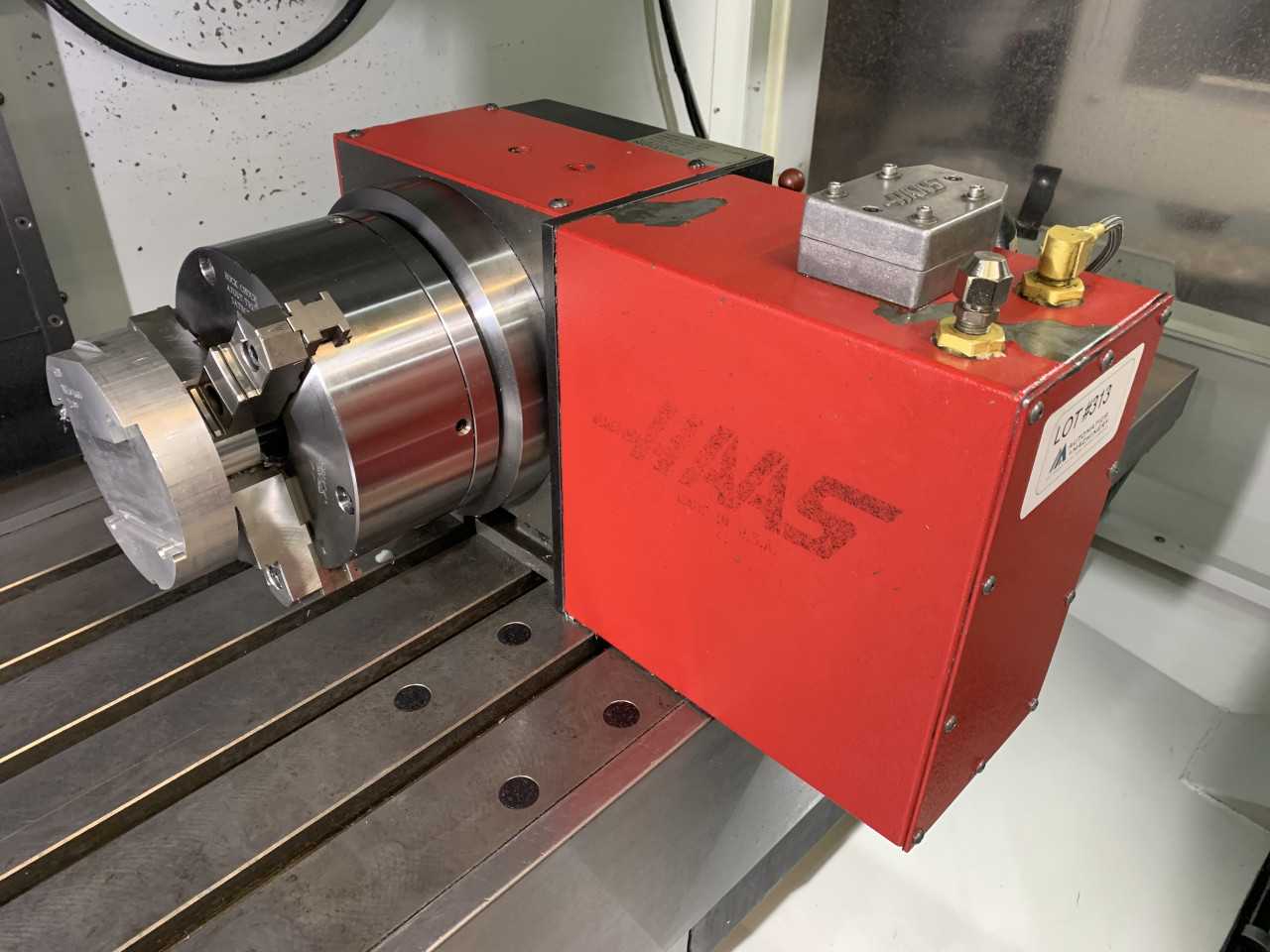 Haas A6 4th Axis Rotary Table W/ Brushless Convertion - MACHINING ACCESSORIES & TOOLING