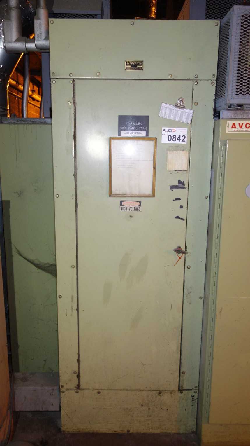 SQUARE D 4191-4M 400A 600V-AC I-LINE PANELBOARD CABINET W/ 8 BREAKERS - CIRCUIT BREAKERS