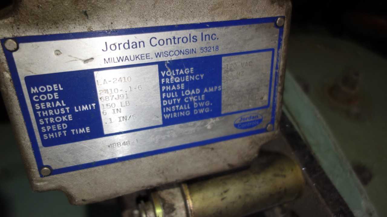 COAL FEEDER W/ RELIANCE 5HP 230/460V-AC MOTOR, JORDAN LA-2410 ACTUATOR - PROCESS EQUIPMENT