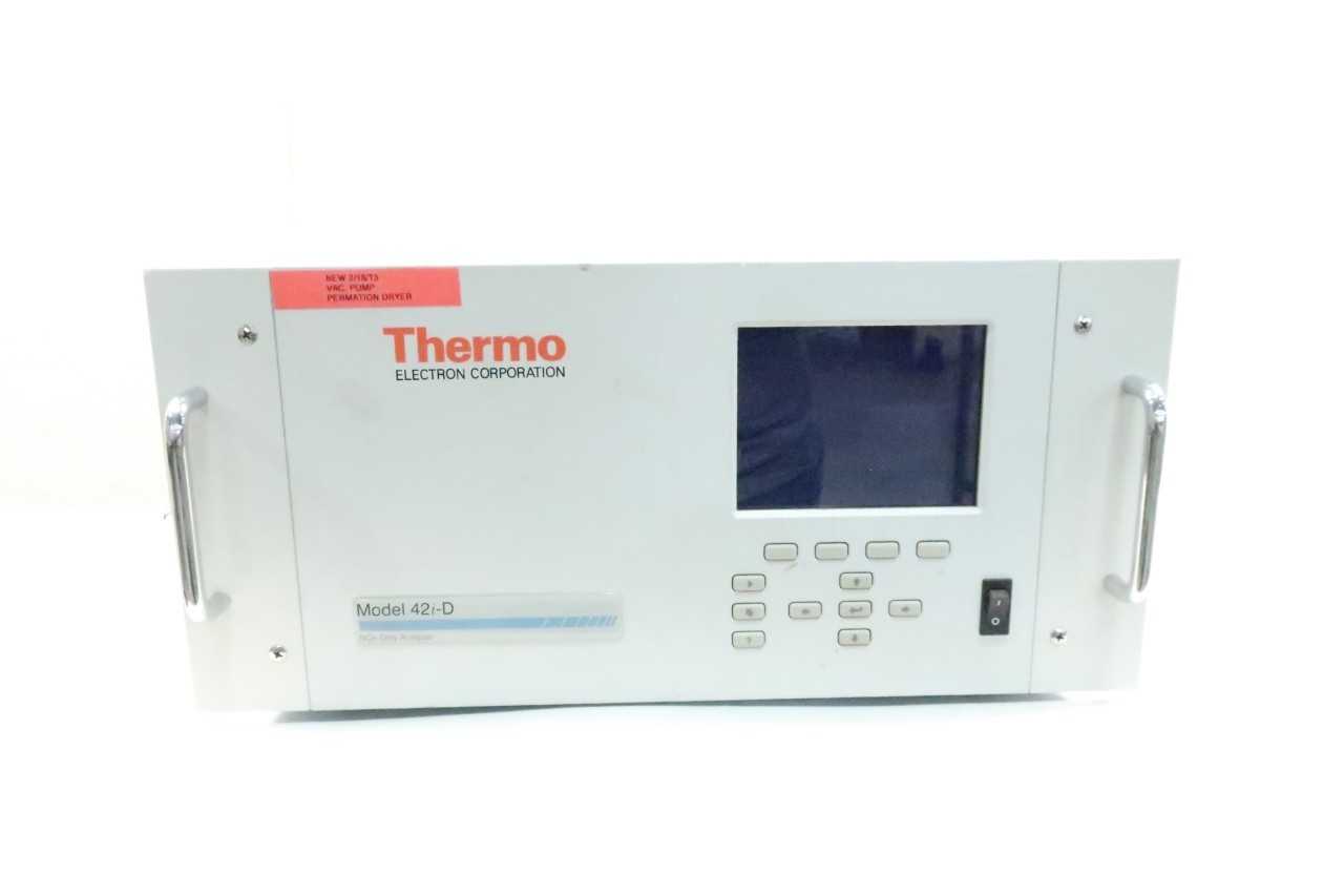 THERMO SCIENTIFIC 42I-D NOX GAS TRANSMITTERS & ANALYZER - ANALYZER THERMO SCIENTIFIC 42I-D NOX GAS TRANSMITTERS & ANALYZER - ANALYZER
