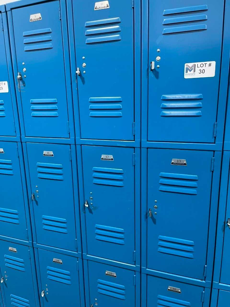 9 Door Locker Unit - TOOL STORAGE