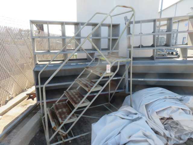 Steel Ladder on wheels - MISCELLANEOUS