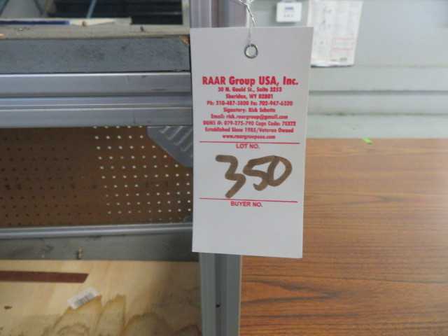 Aluminum Table, desks and other tables, (lot) - MISCELLANEOUS