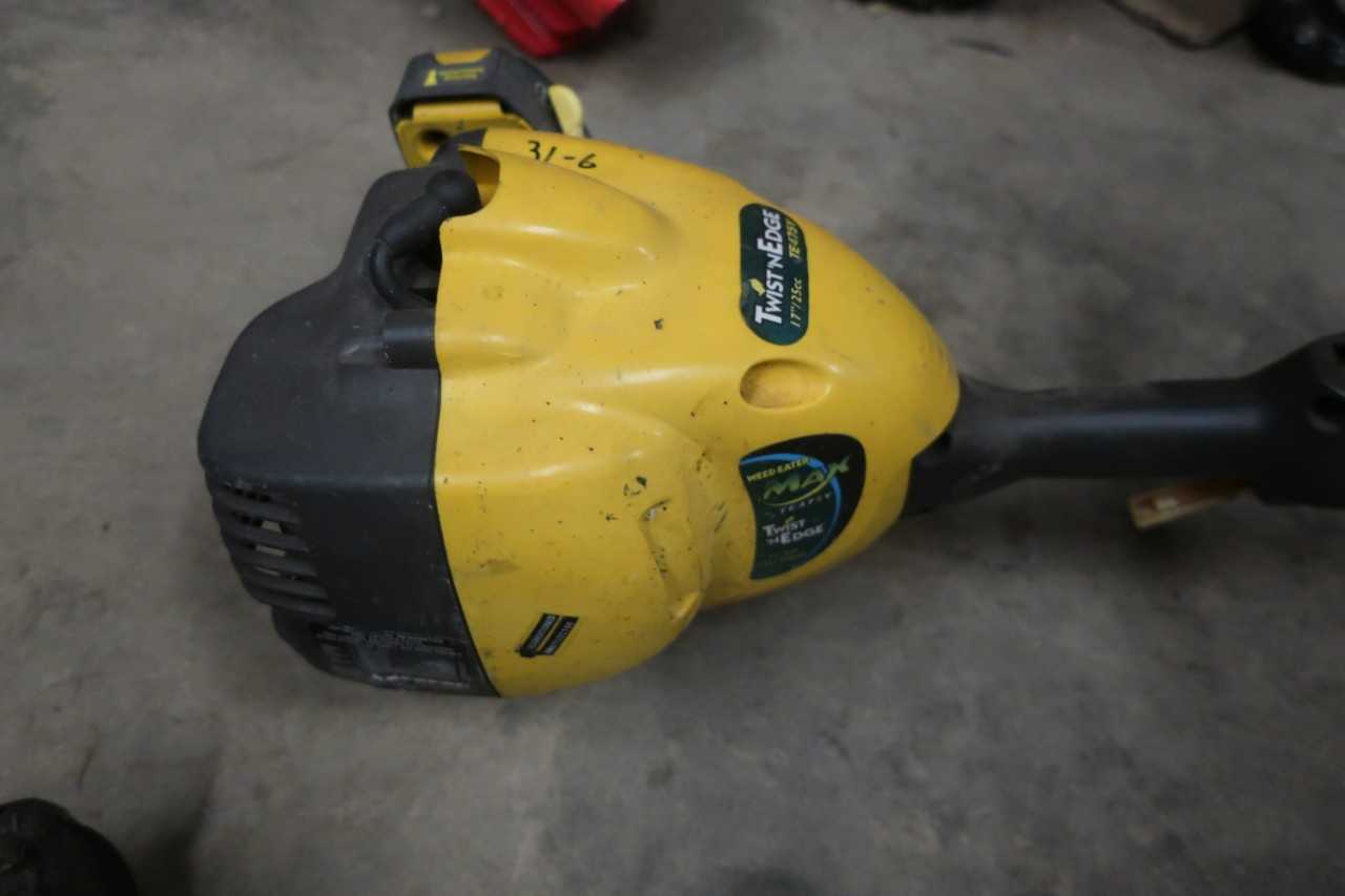 LOT OF 2 ASSORTED MOTORIZED WEED WACKER, JOHN DEERE 350G, WEED EATER MAX - CONSTRUCTION EQUIPMENT