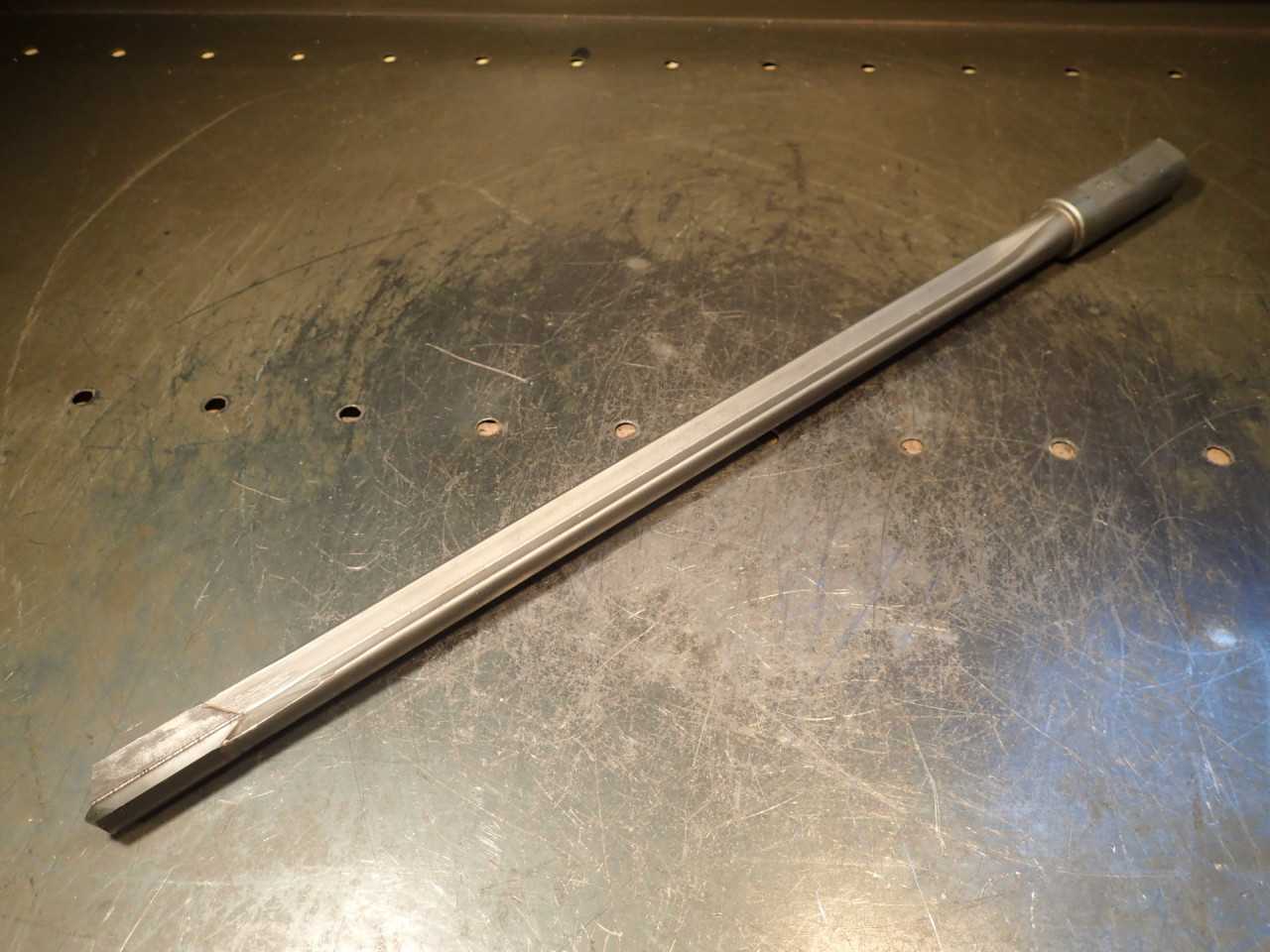 Hyper Tool .7283" 18.5mm x 18" OAL Coolant Fed Deep Hole Gun Drill: Carbide Tip - MACHINING ACCESSORIES & TOOLING