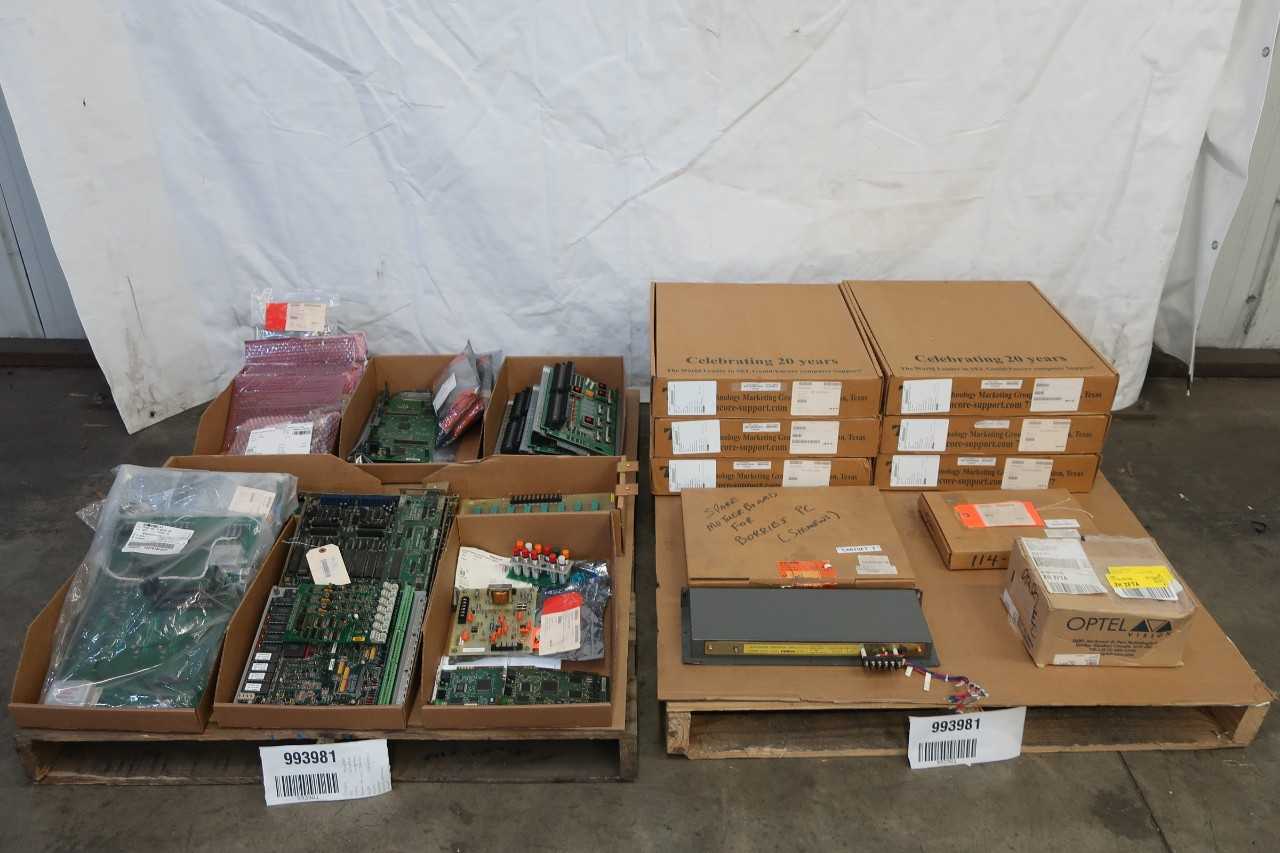 2 PALLETS OF ASSORTED PCB CIRCUIT BOARDS - AUTOMATION & CONTROLS
