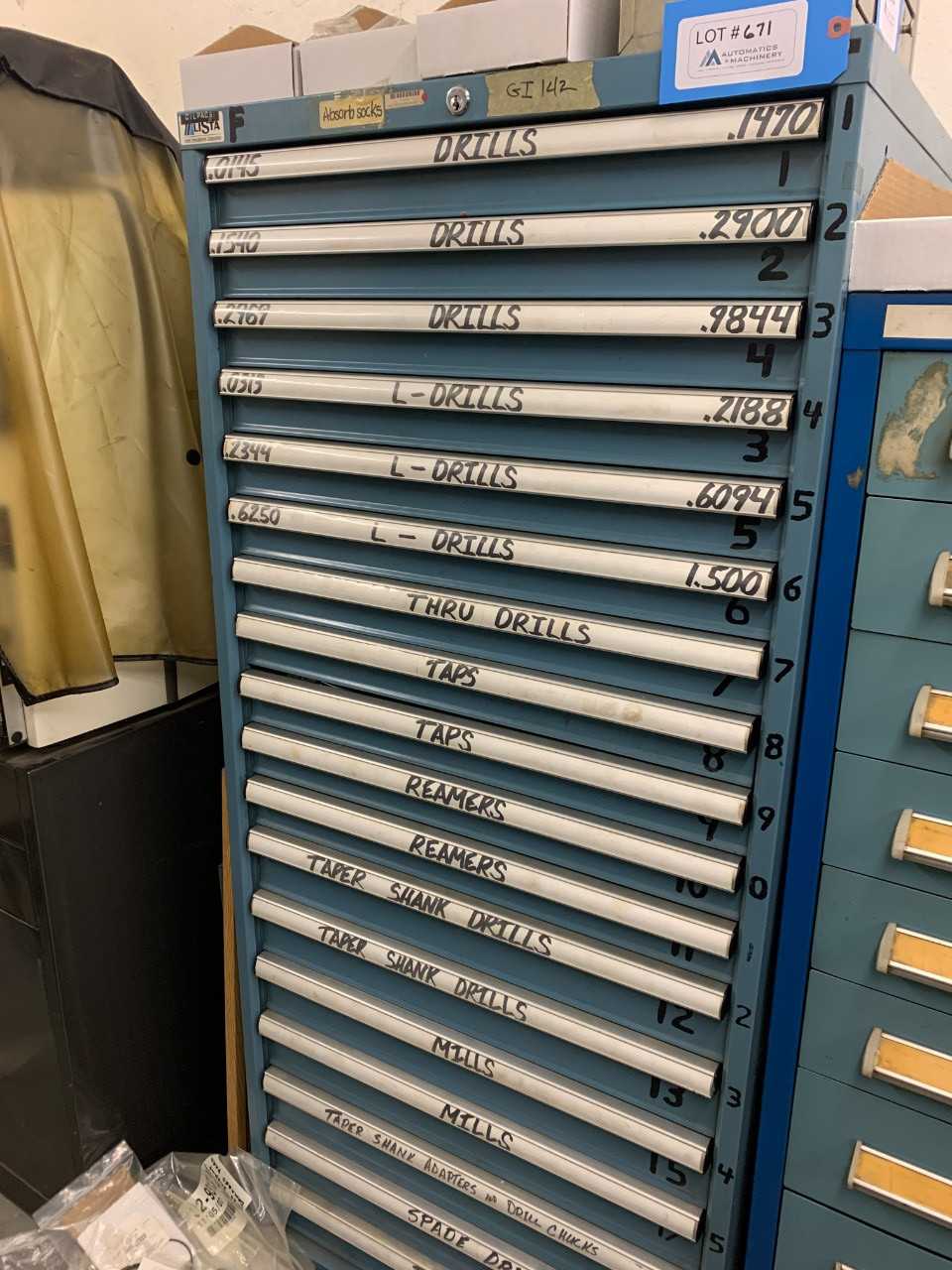Lista 18 Drawer Tool Cabinet - TOOL STORAGE