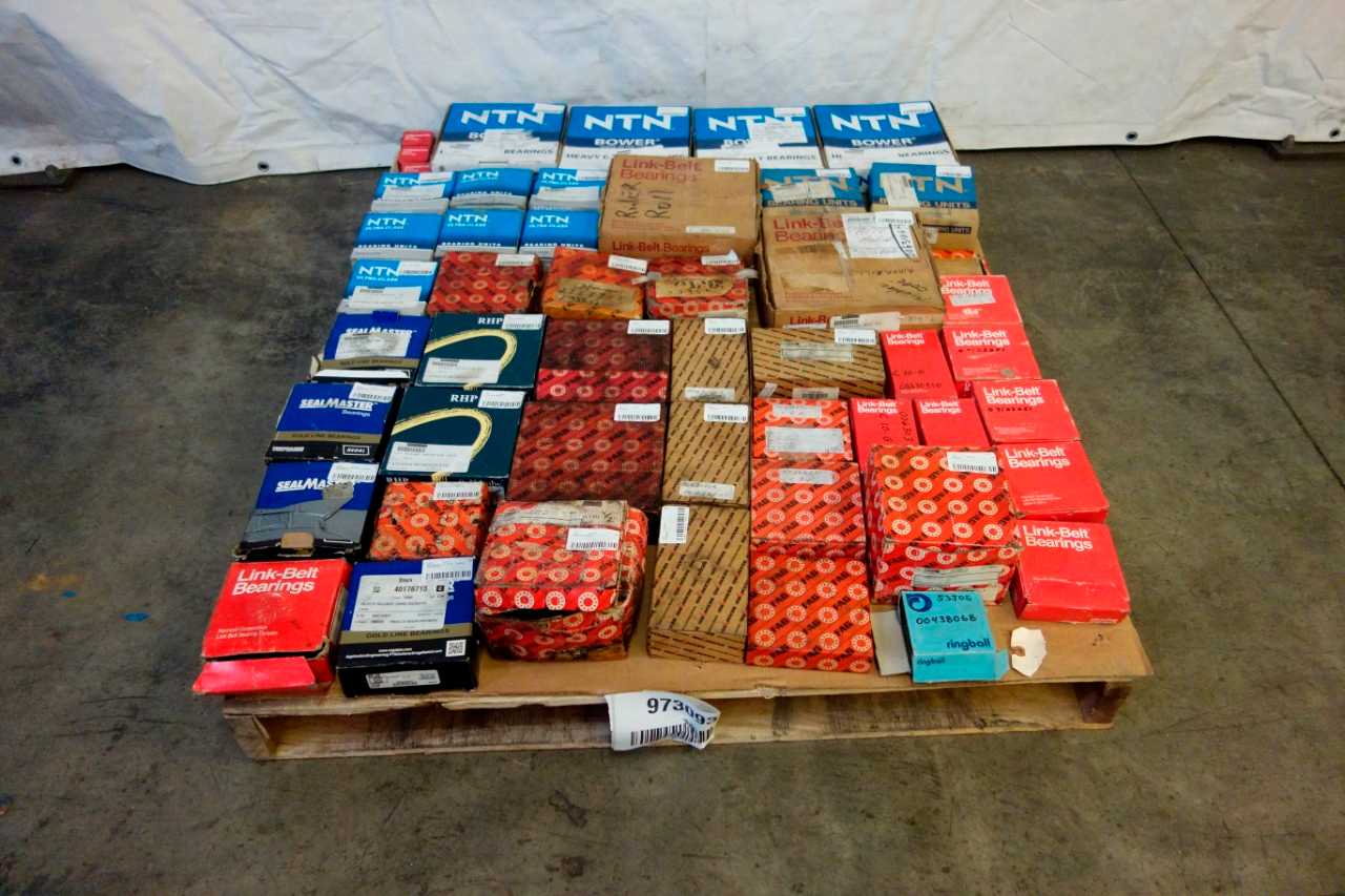 1 PALLET OF ASSORTED BEARINGS - BEARINGS