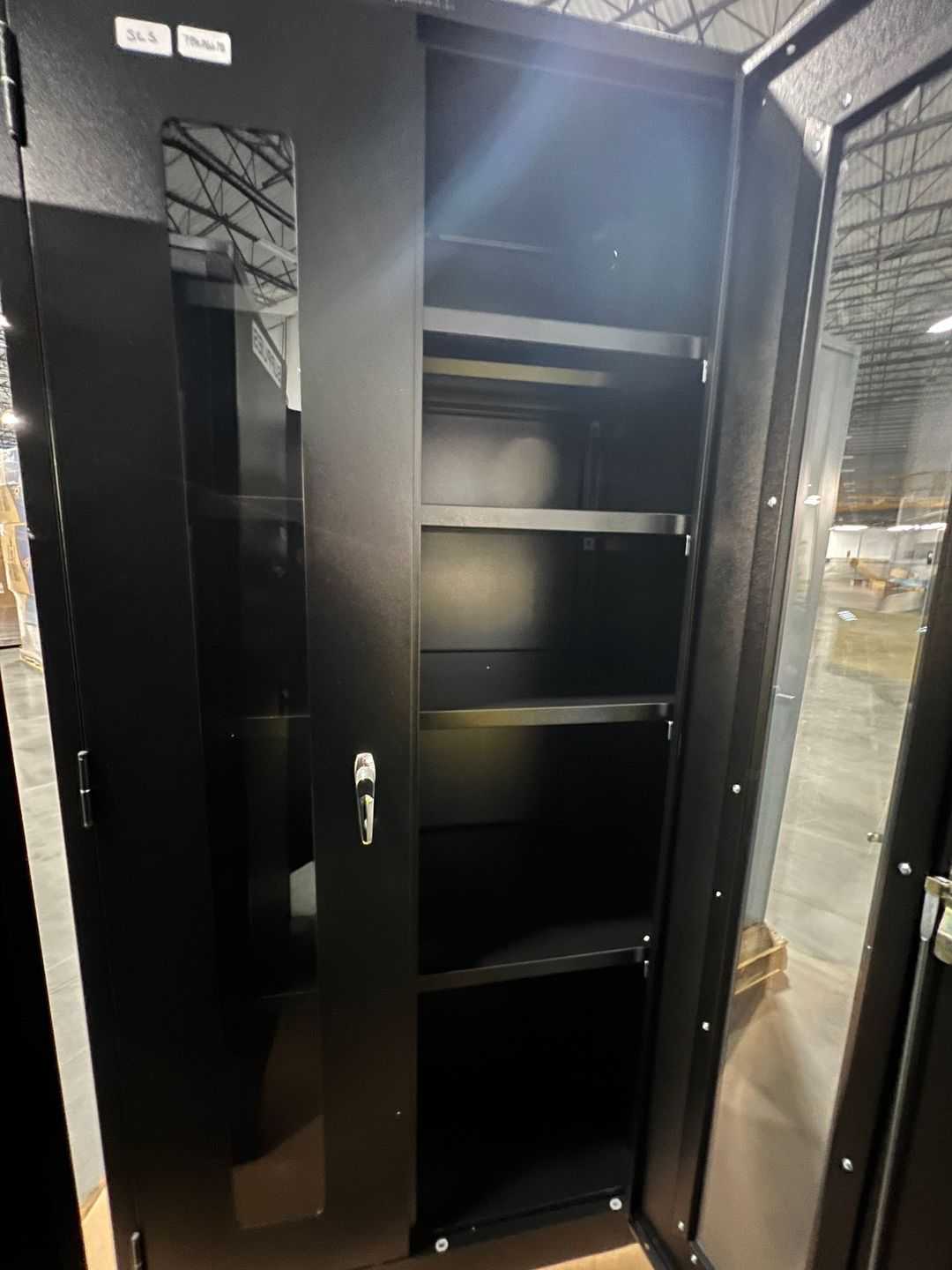 BULK LOT OF STORAGE CABINETS QTY 7 - TOOL STORAGE