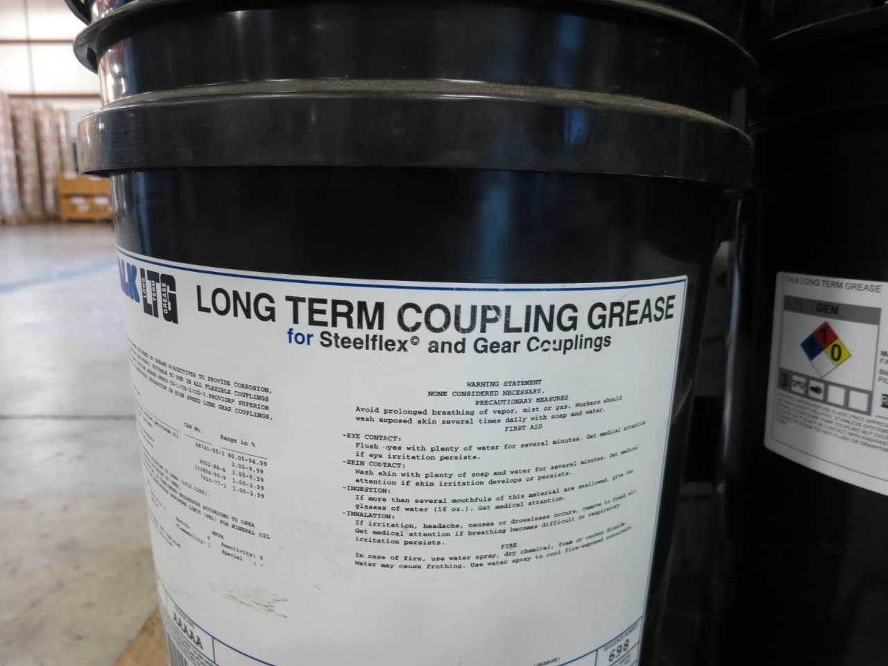 LOT OF 7 FALK LTG LONG TERM COUPLING GREASE FOR STEELFLEX AND GEAR COUPLINGS 35LB - GEAR REDUCERS