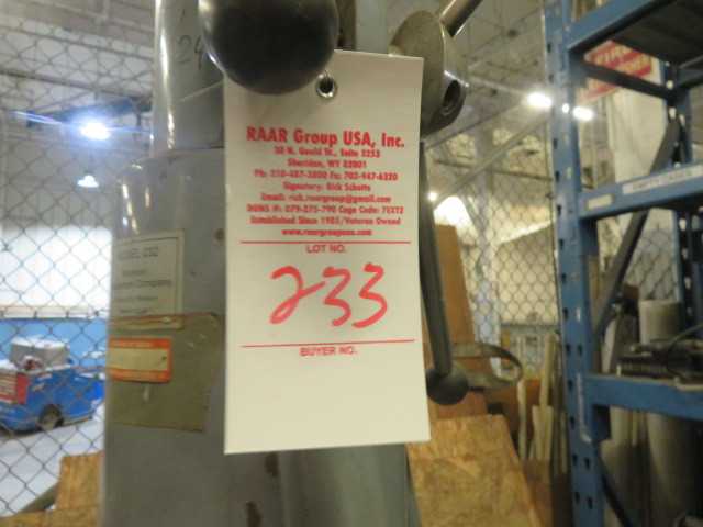 Brunson Stand Model 232 - MISCELLANEOUS