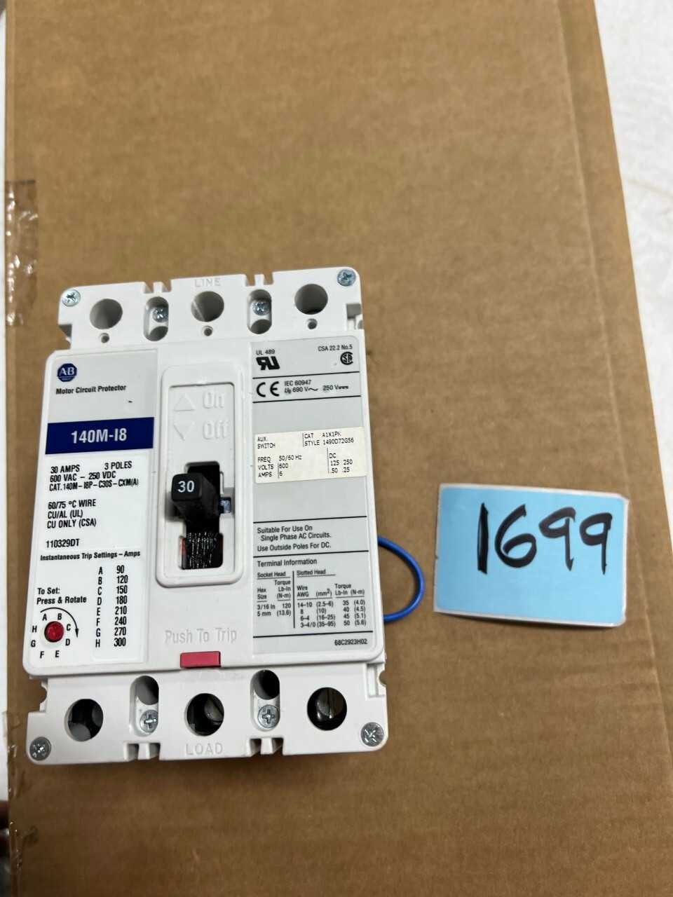 CIRCUIT BREAKER - CIRCUIT BREAKERS