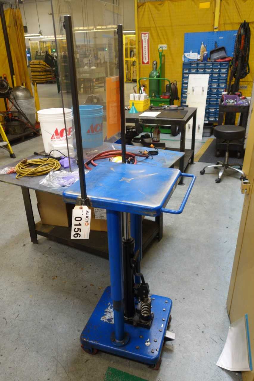 Hydraulic Lift Tables MD0458 500lb manual hydraulic lift table - MATERIAL HANDLING