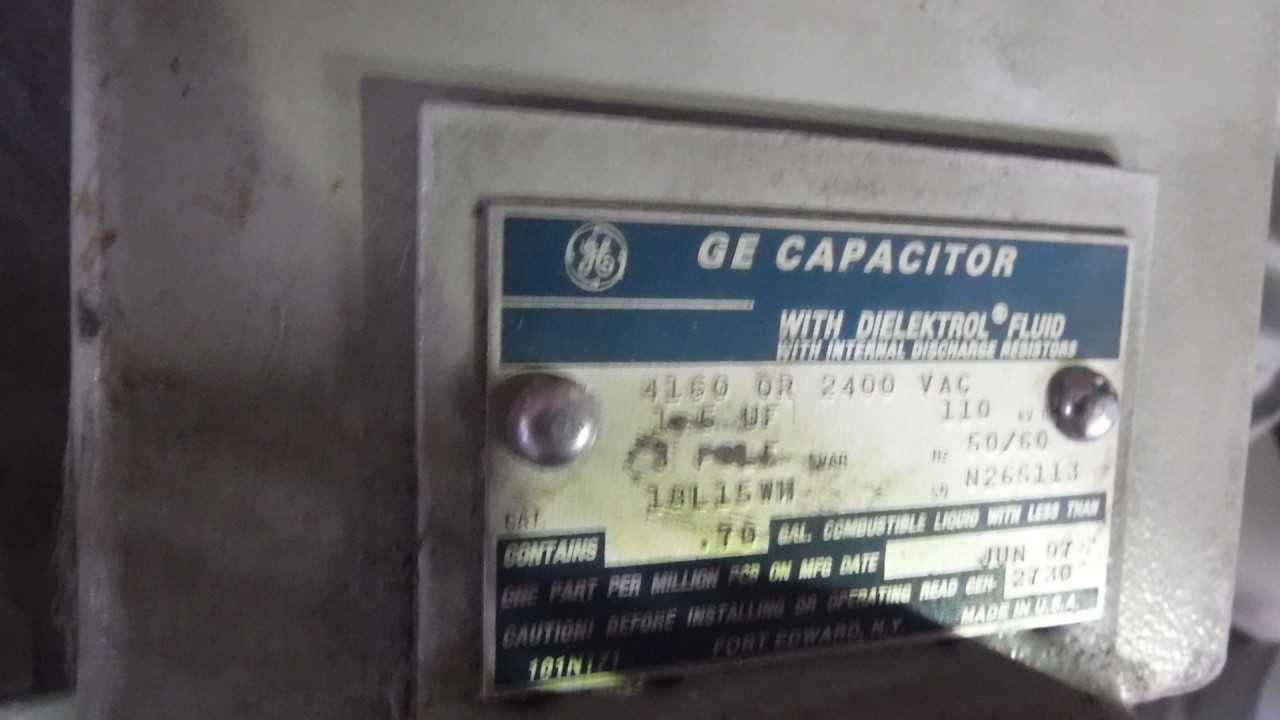 Lot of GE Capacitors - CAPACITORS