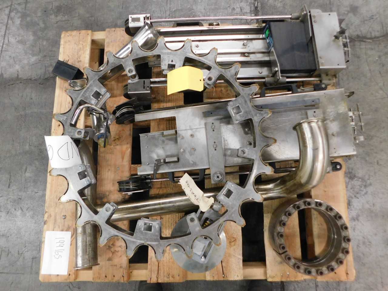 [Bottling Assembly Line Equipment] Includes Labeler, Bottle Carrier + Cam System - PACKAGING