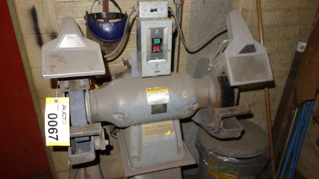 BALDOR 1216W 3HP 3PH 1800RPM 460V GRINDER BUFFER - GRINDING MACHINES