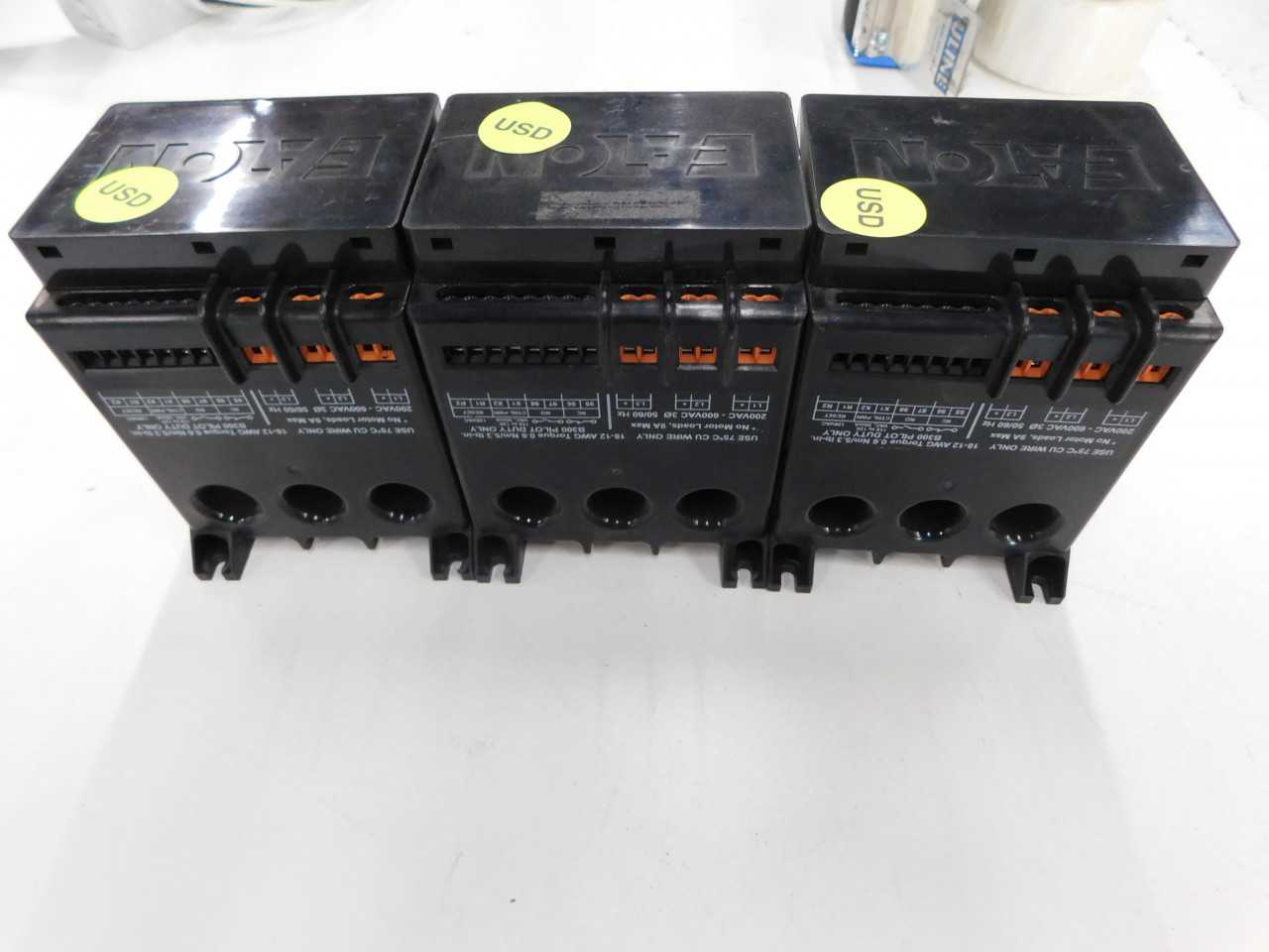 Lot of Quantity 3x C4410109NOUI Relays - AUTOMATION & CONTROLS