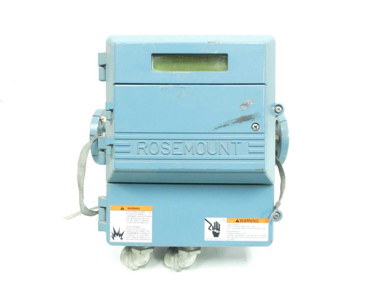 ROSEMOUNT 8701TTA010S181 8712CT03 1IN 10-30V-DC MAGNETIC FLOW METER - FLOW METER