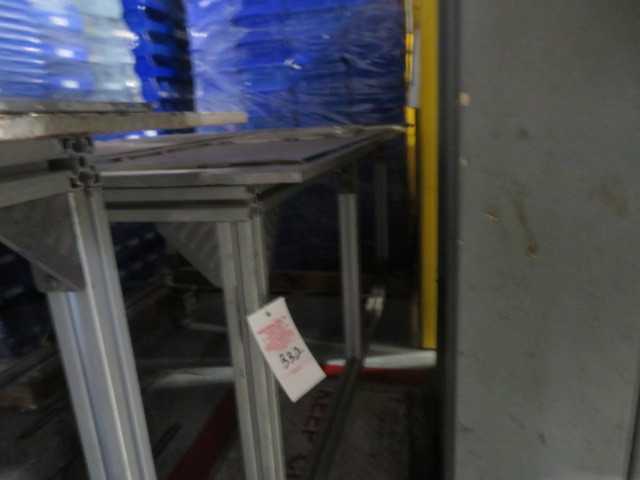 Aluminum Table on wheels, same as Lot 286 - MISCELLANEOUS