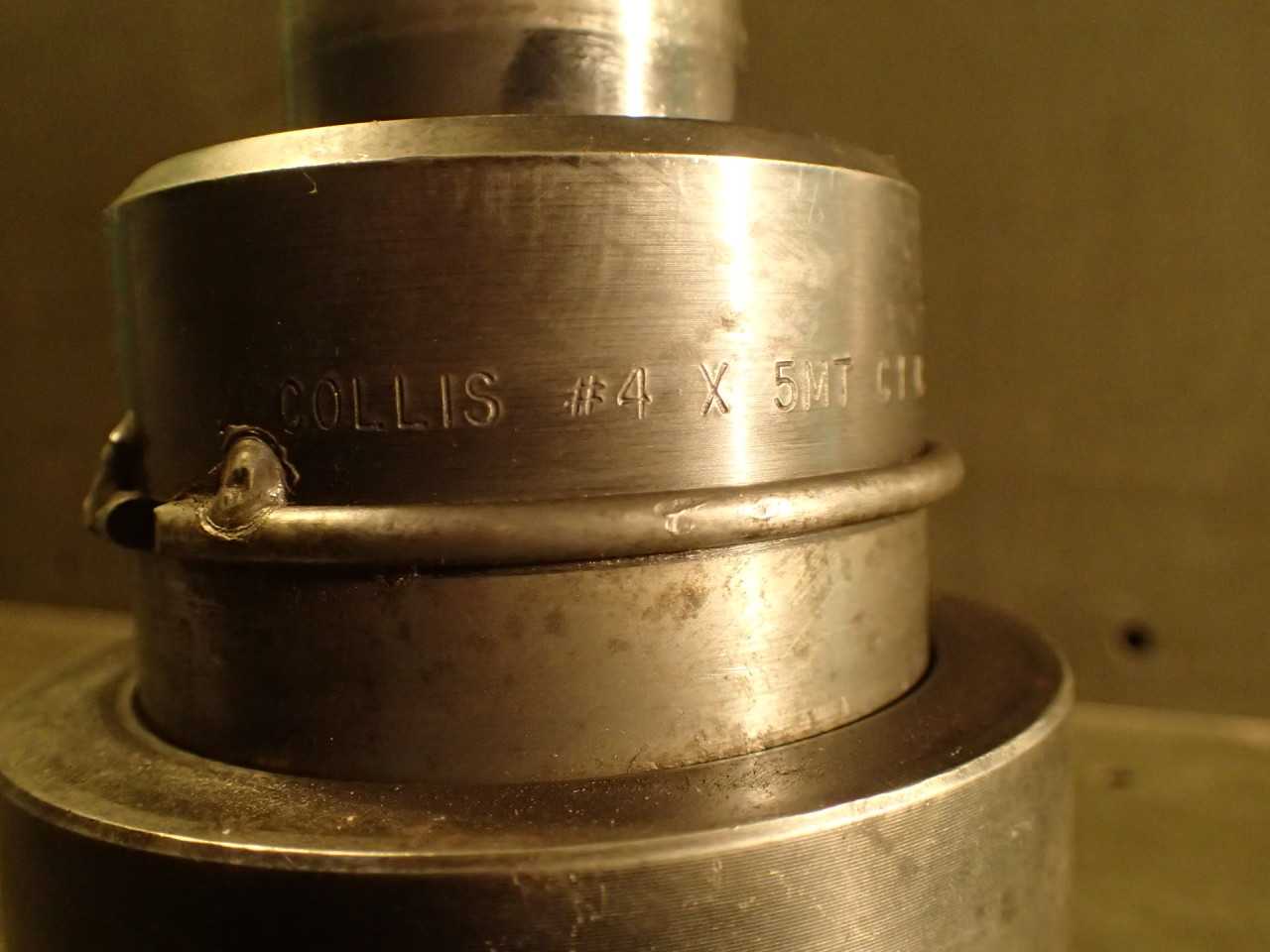 Collis #4 5MT C1 Magic Collet Chuck: 2-3/8" Bore, Morse Taper #5 Shank MT5 - MACHINING ACCESSORIES & TOOLING