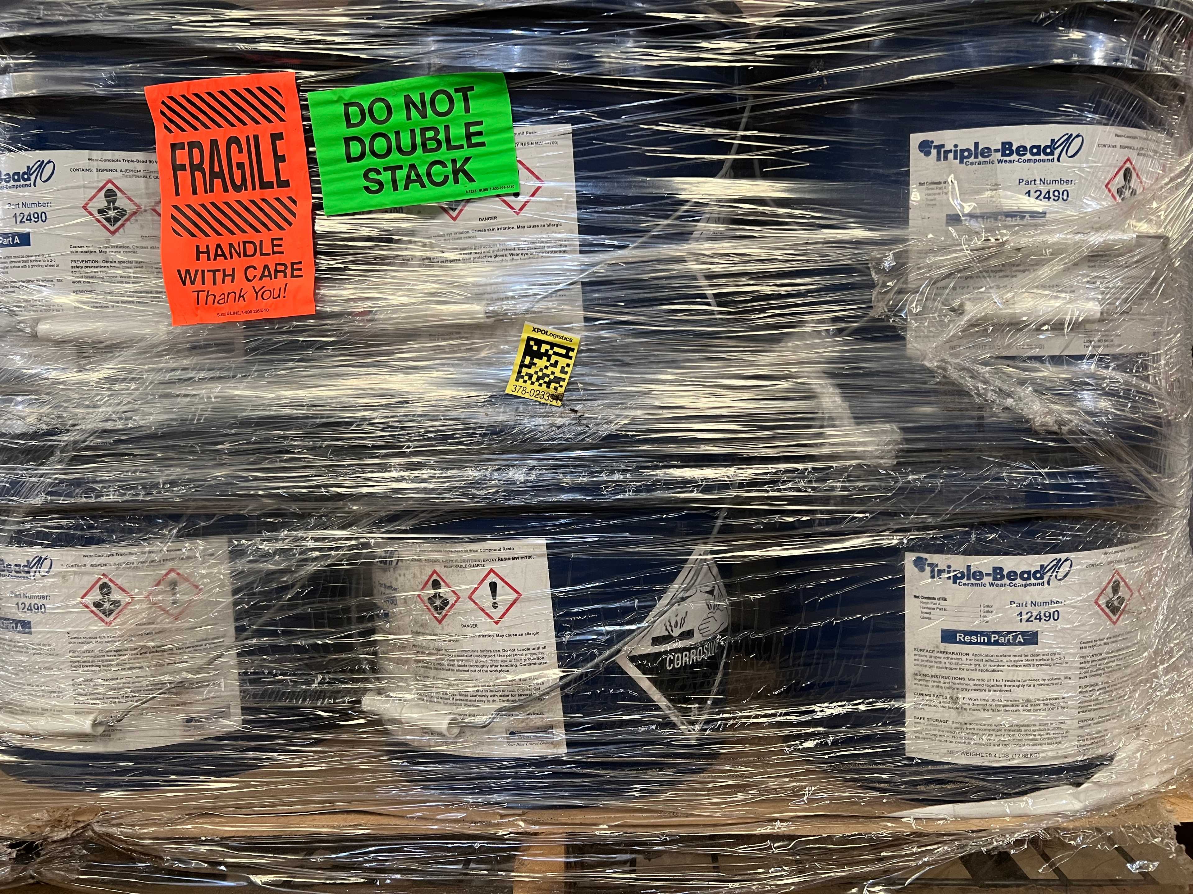 CONTENTS OF RACKING (RACKING NOT INCLUDED) - PALLET RACKING