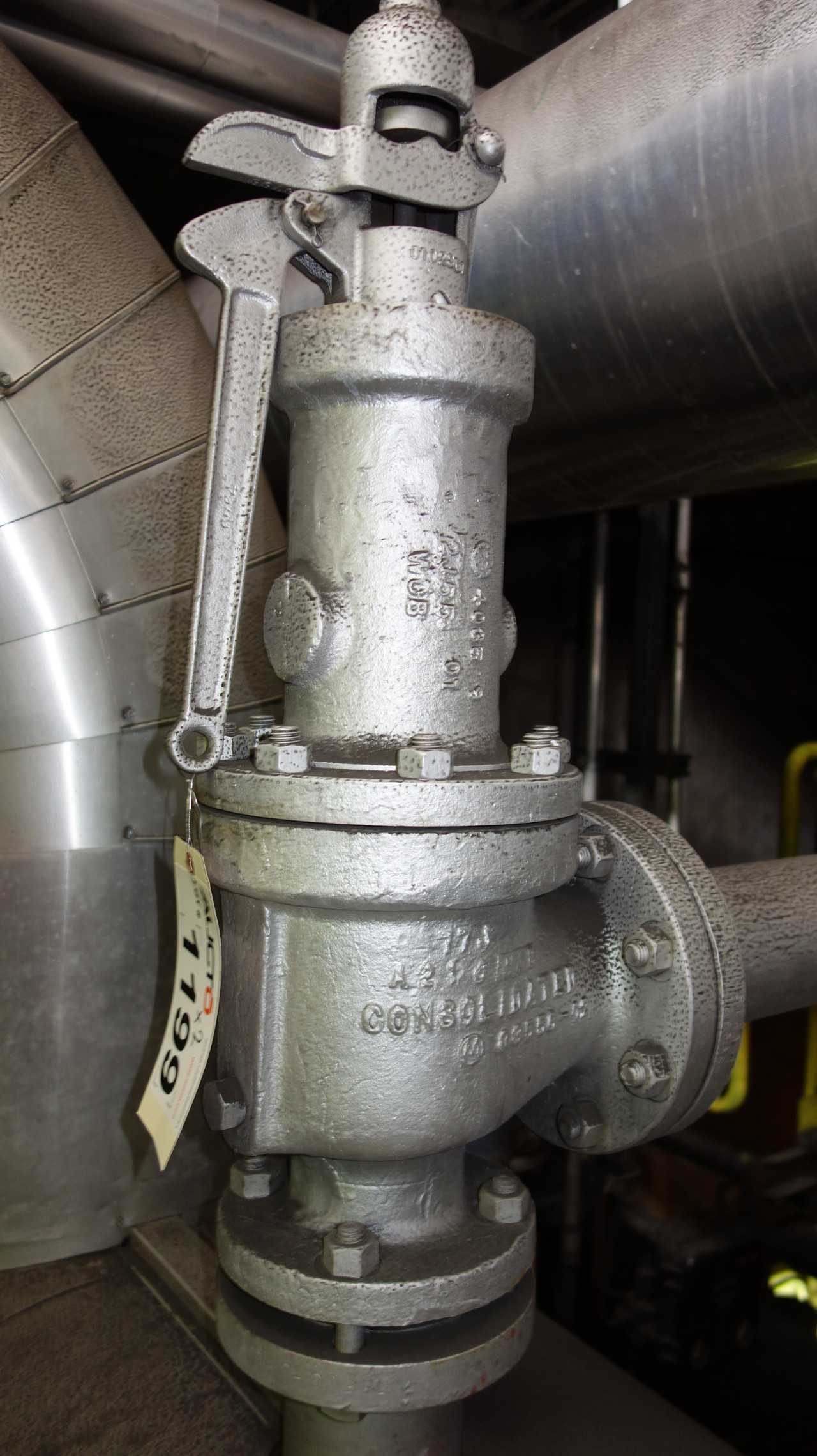 LOT OF 2 CONSOLIDATED RELIEF VALVES 3IN - RELIEF VALVE