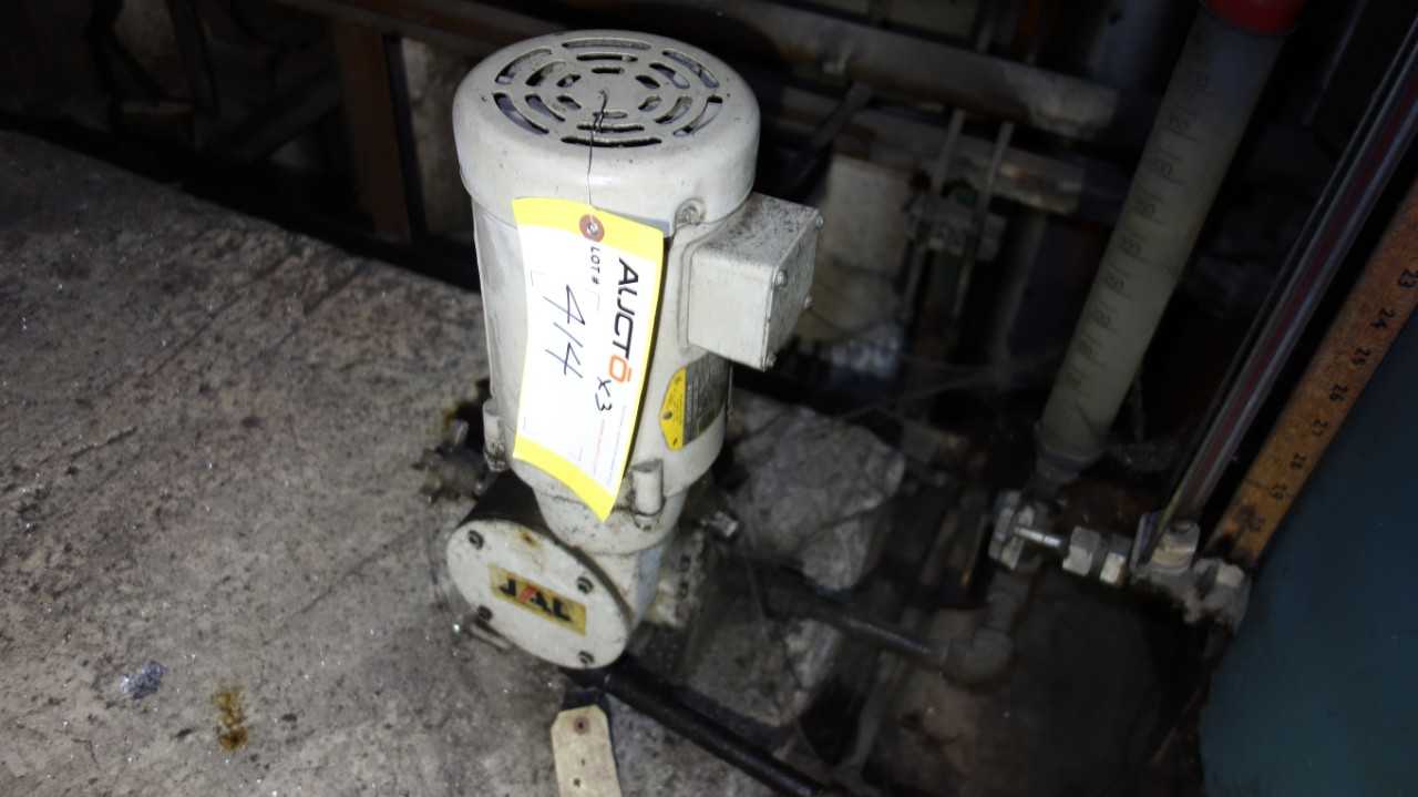 LOT OF 3 JAC JESCO 5701-11-0431 DOSING PUMP - HYDRAULIC PUMP