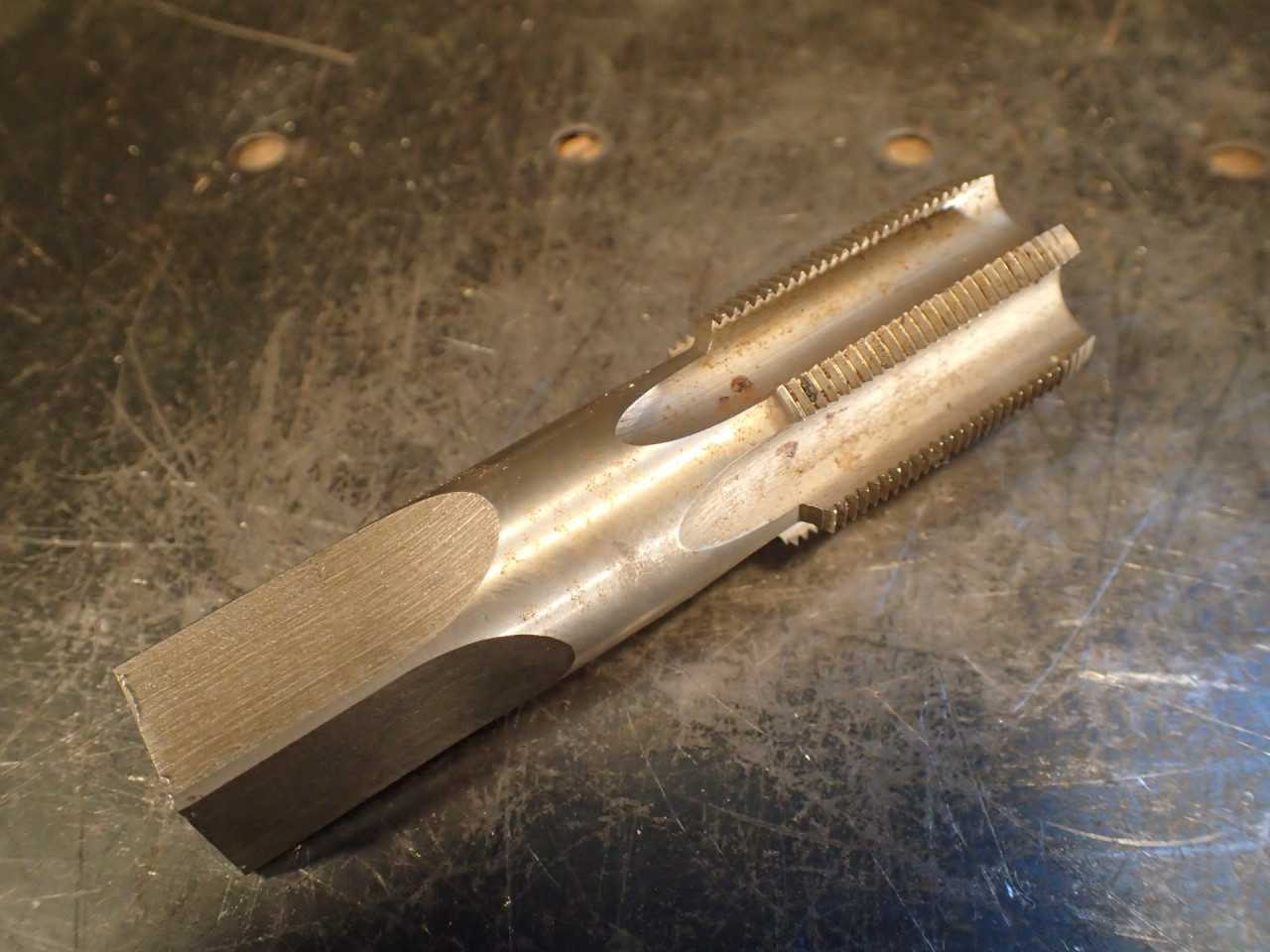 Regal Beloit 1-1/8" -18 NEF Hand Thread Tap: 6-Flute, 1-1/2" Long Flutes GH4 USA - MACHINING ACCESSORIES & TOOLING