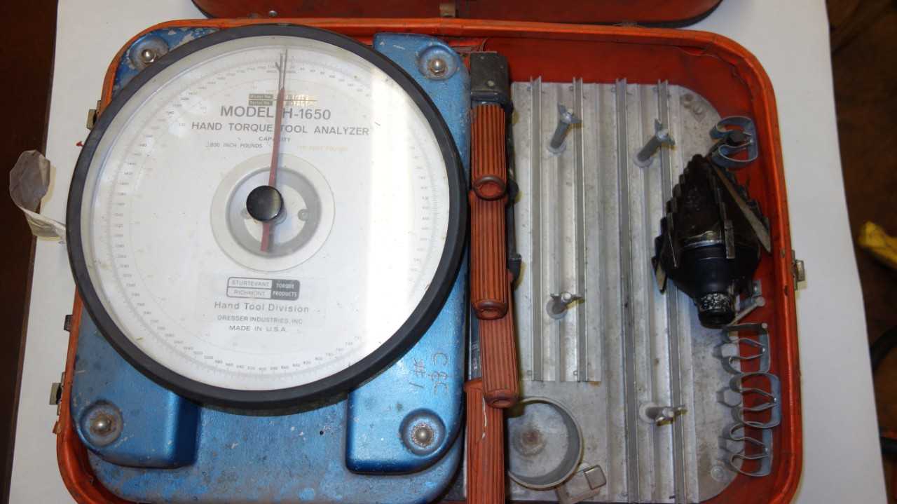 TORQUE PRODUCTS H-1650 HAND TORQUE TOOL ANALYZER - ANALYZER