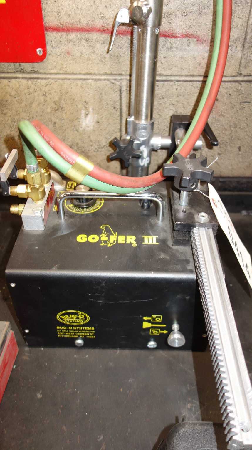 BUG-O SYSTEMS GO-FER III AUTOMATIC TORCH - WELDING EQUIPMENT