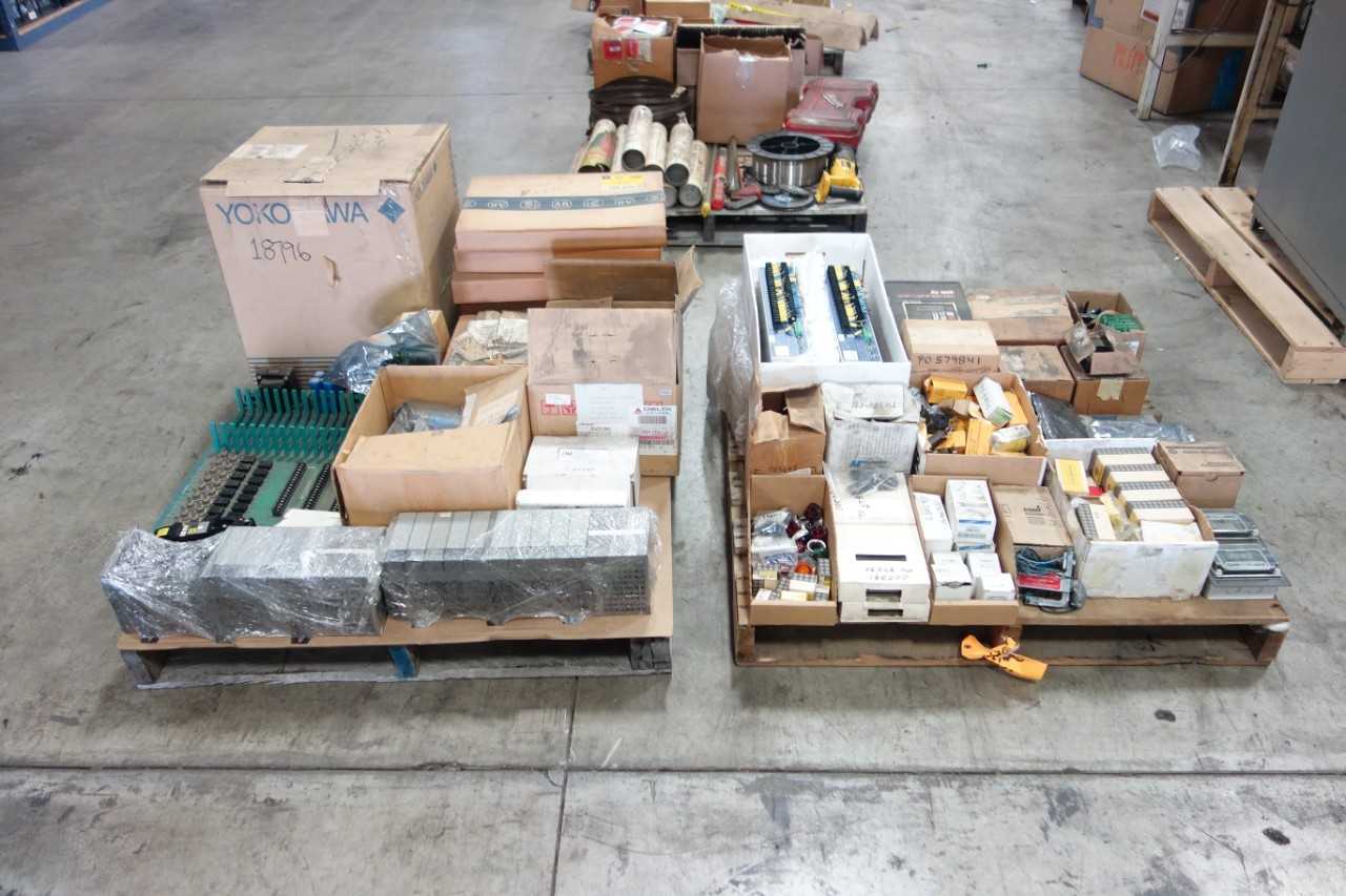 2 PALLETS OF ASSORTED ELECTRICAL - ELECTRICAL COMPONENTS