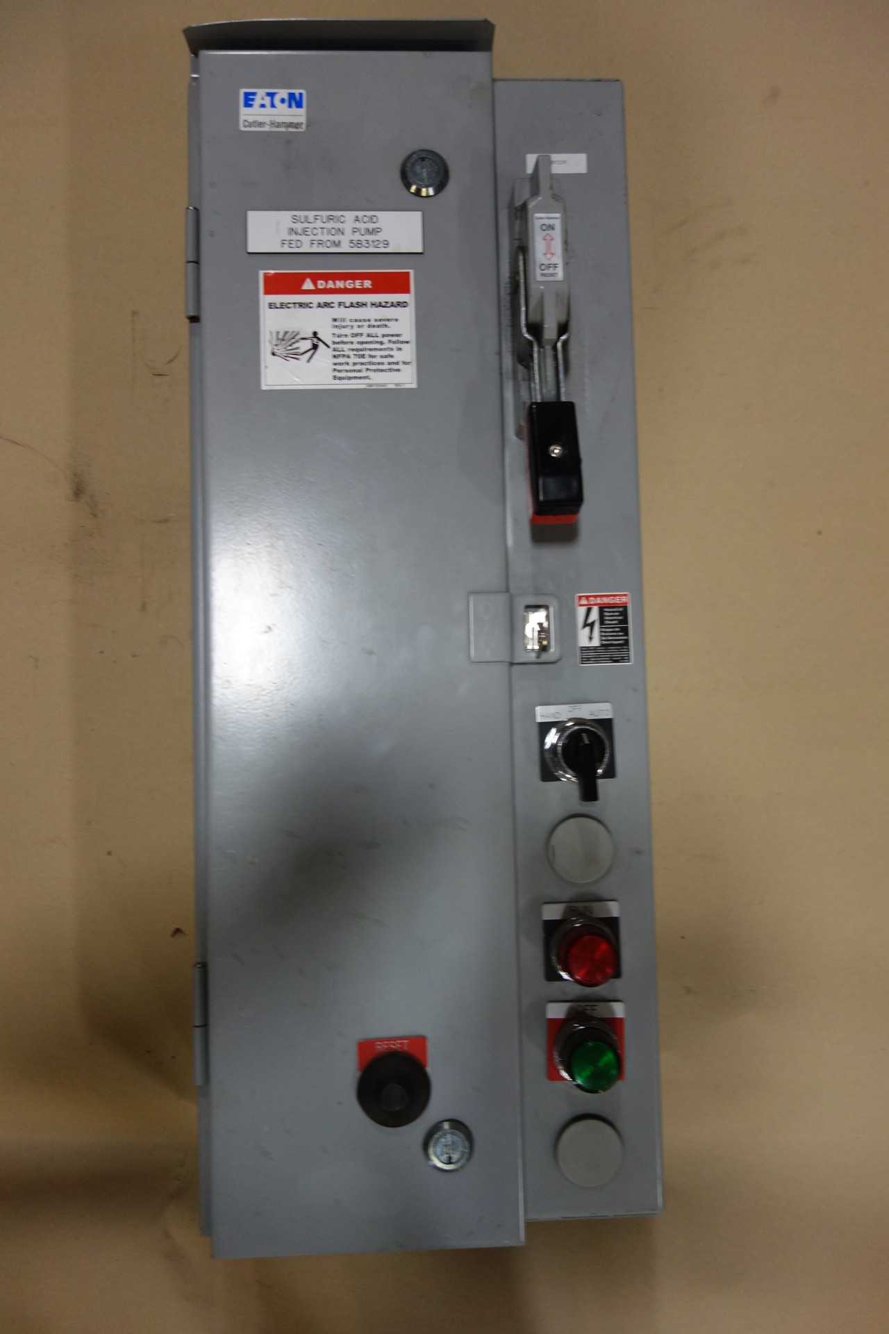 EATON ECN2412CAE AN16DN0 SIZE 1 COMBINATION DISCONNECT STARTER - MOTOR STARTERS