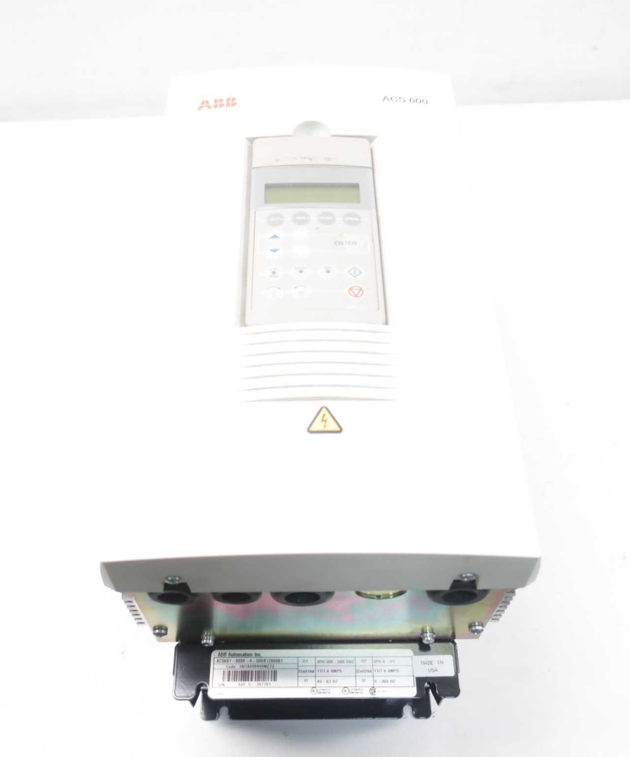 ABB ACS601-0009-4-000B1200801 ACS 600 380-500V-AC 0-300HZ 0-500V-AC AC VFD DRIVE - MOTOR DRIVES ABB ACS601-0009-4-000B1200801 ACS 600 380-500V-AC 0-300HZ 0-500V-AC AC VFD DRIVE - MOTOR DRIVES