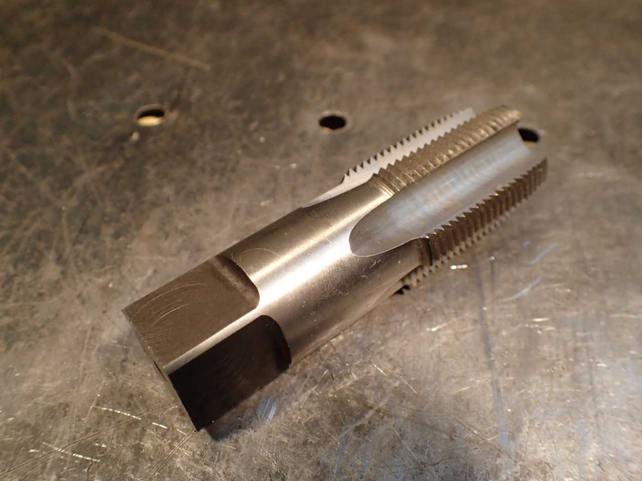 3/4" -14 NPS Straight Pipe Hand Thread Tap: HSS, 5-Flute, Bosnia & Herzegovina - MACHINING ACCESSORIES & TOOLING