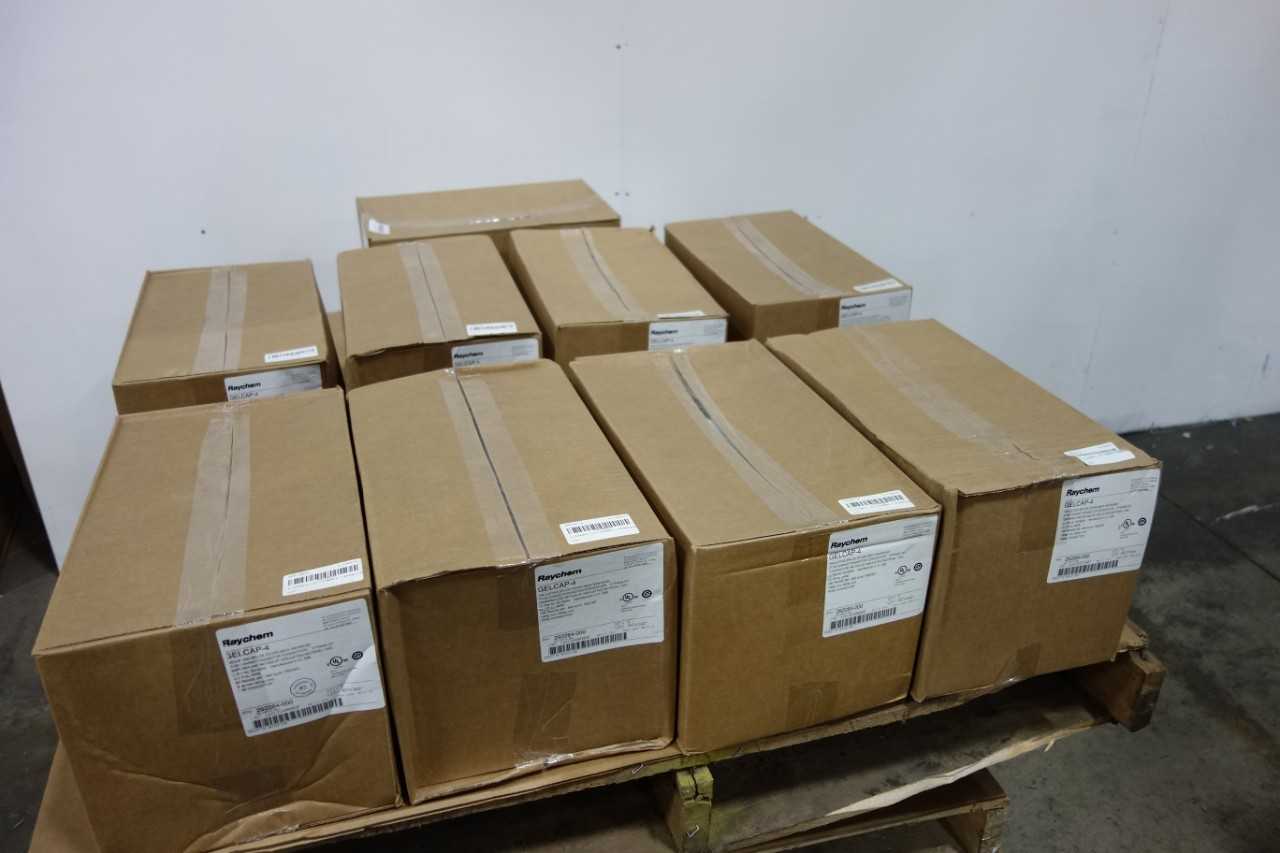 LOT OF 9 RAYCHEM GELCAP-4 INSULATING SPLICE COVER STUB CONNECTION KITS - ELECTRICAL COMPONENTS