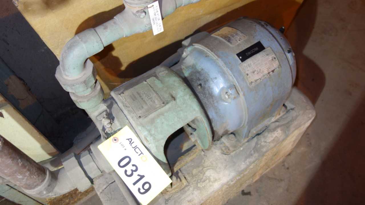 INGERSOLL RAND 1-1/2RVNL5 CENTRIFUGAL PUMP MOTOR - CENTRIFUGAL PUMP